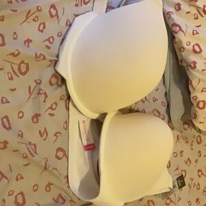 Cream Padded Bra